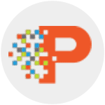 Colorful Pixel Logo for Printam