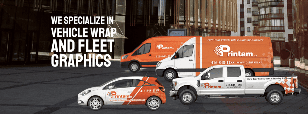 Vinyl Wrap For Business Vehicles | 3M Vinyl Wrap | Printam