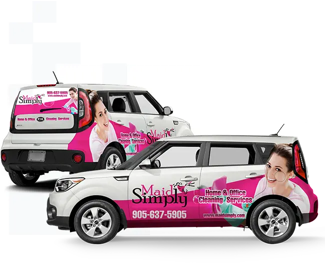 Car Wrap For Business Advertisement