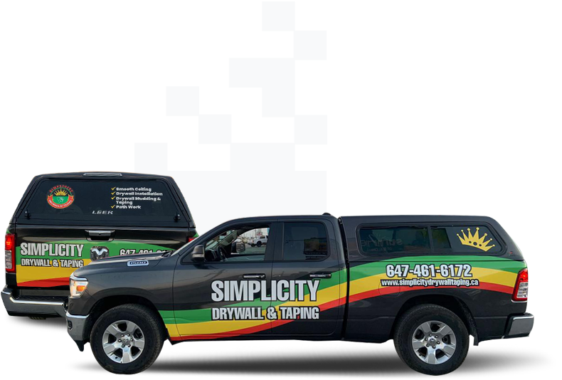 Customized Pickup Truck Wrap For Business