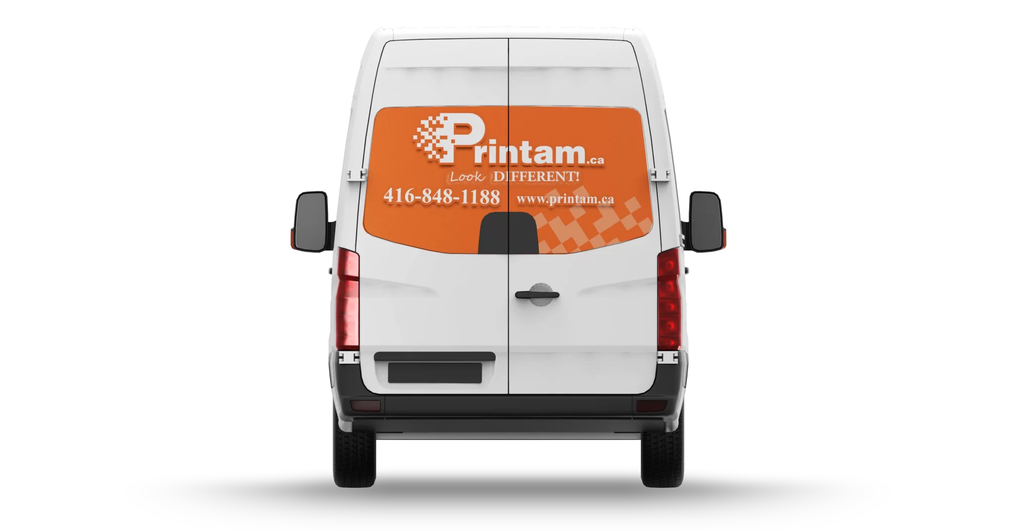 Sprinter Van Rear Window Graphics