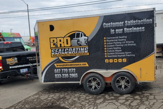 Bro-Sealcoating-Truck-And-Enclosed-Trailer-Full-Vinyl-Wrap-Ajax
