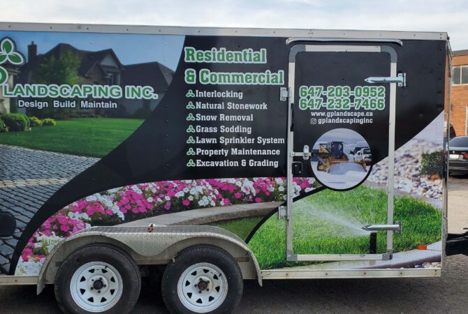 GP-Landscaping-Enclosed-Trailer-Full-Vinyl-Wrap-Mississauga