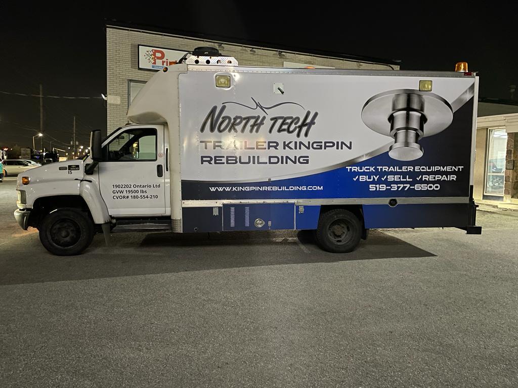 North Tech Box Truck Full Vinyl Wrap Printam