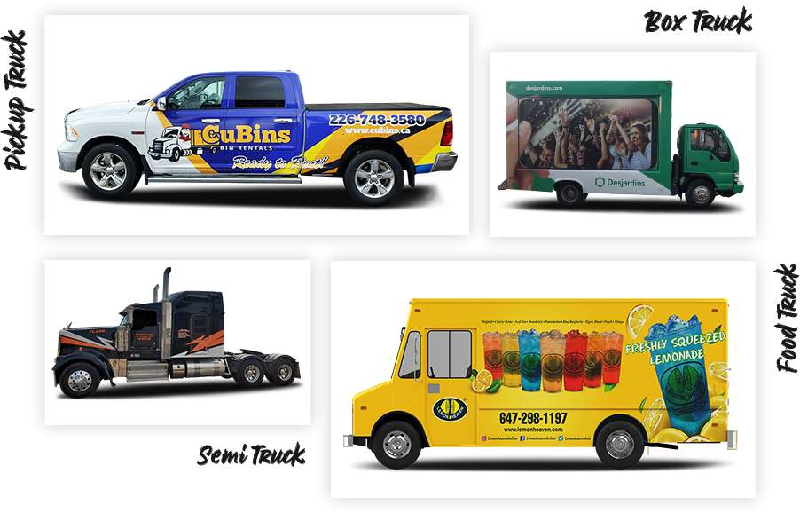 Different Truck Wrap Options