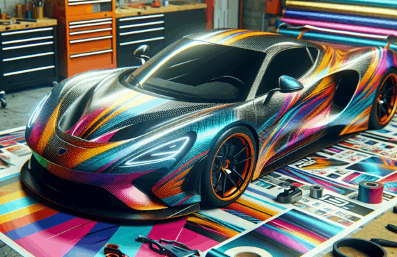 From Concept to Completion: The Art of Designing a Custom Car Wrap