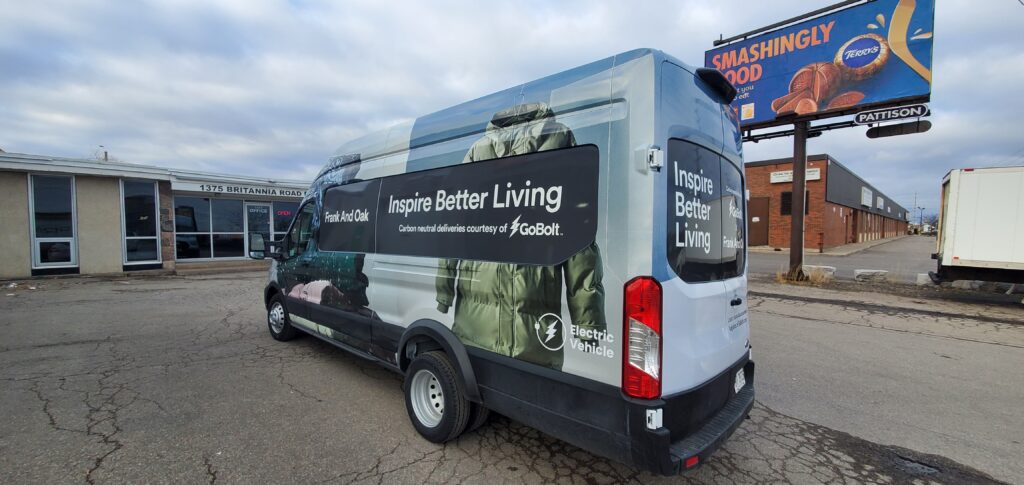 Ford Transit Full Wrap for GoBolt in Toronto 2 20221201 152450