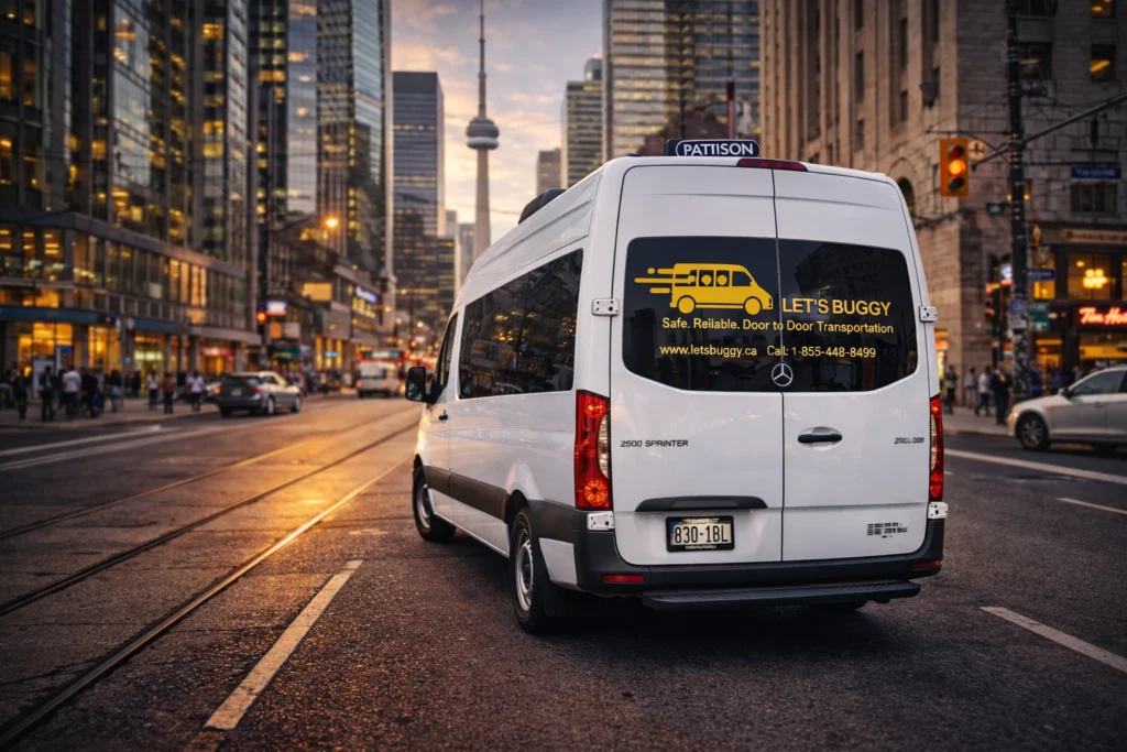 Commercial Van Wrap for Let’s Buggy Transportation in Toronto 1 Commercial Van Wrap