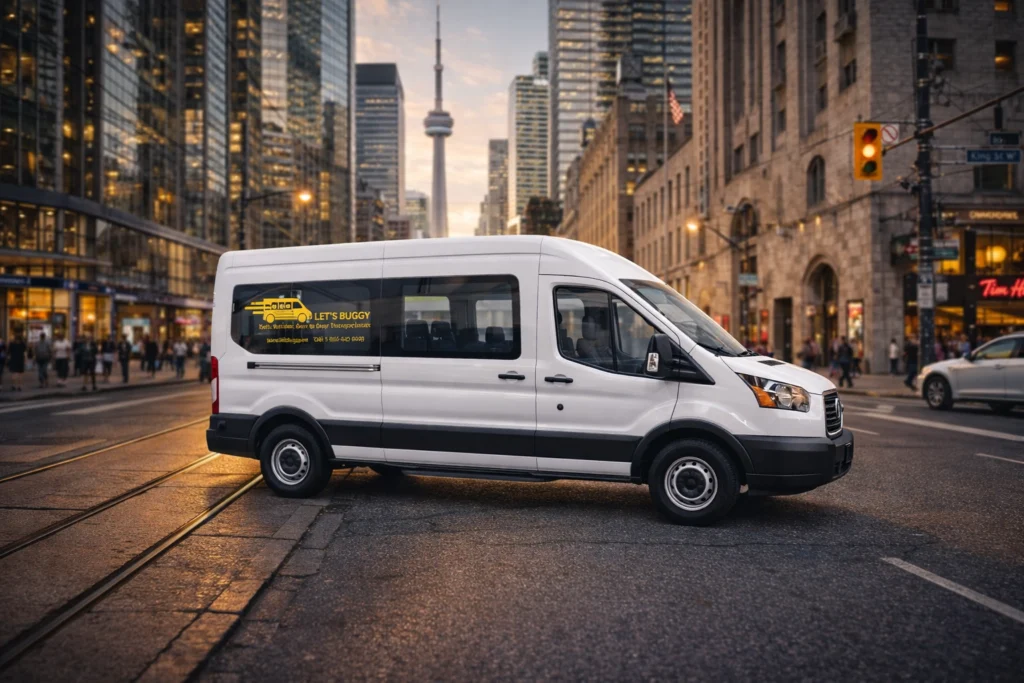 Commercial Van Wrap for Let’s Buggy Transportation in Toronto 2 Let’s Buggy Transportation in Toronto