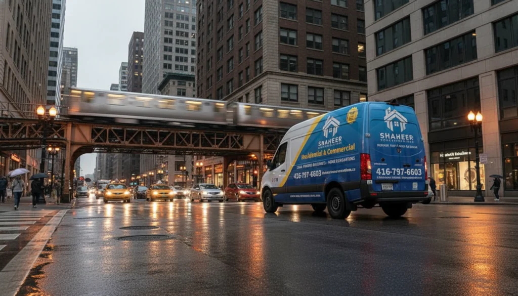 Mercedes-Benz Sprinter Partial Van Wrap for Shaheer Home Renovations in Toronto 2 Shaheer Home Renovations in Toronto